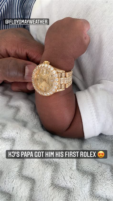 floyd mayweather grandson rolex watch|Floyd Mayweather buys five.